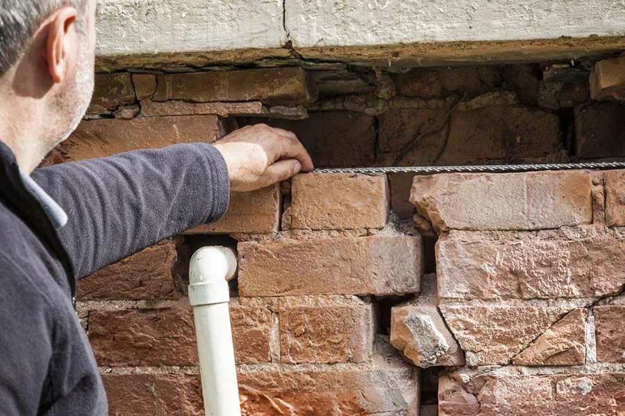 Cracked Wall Structural Repair New Albany In