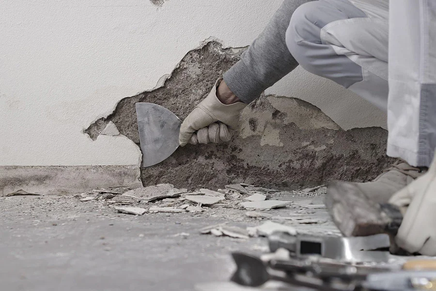 Cracked Wall Structural Repair New Albany In