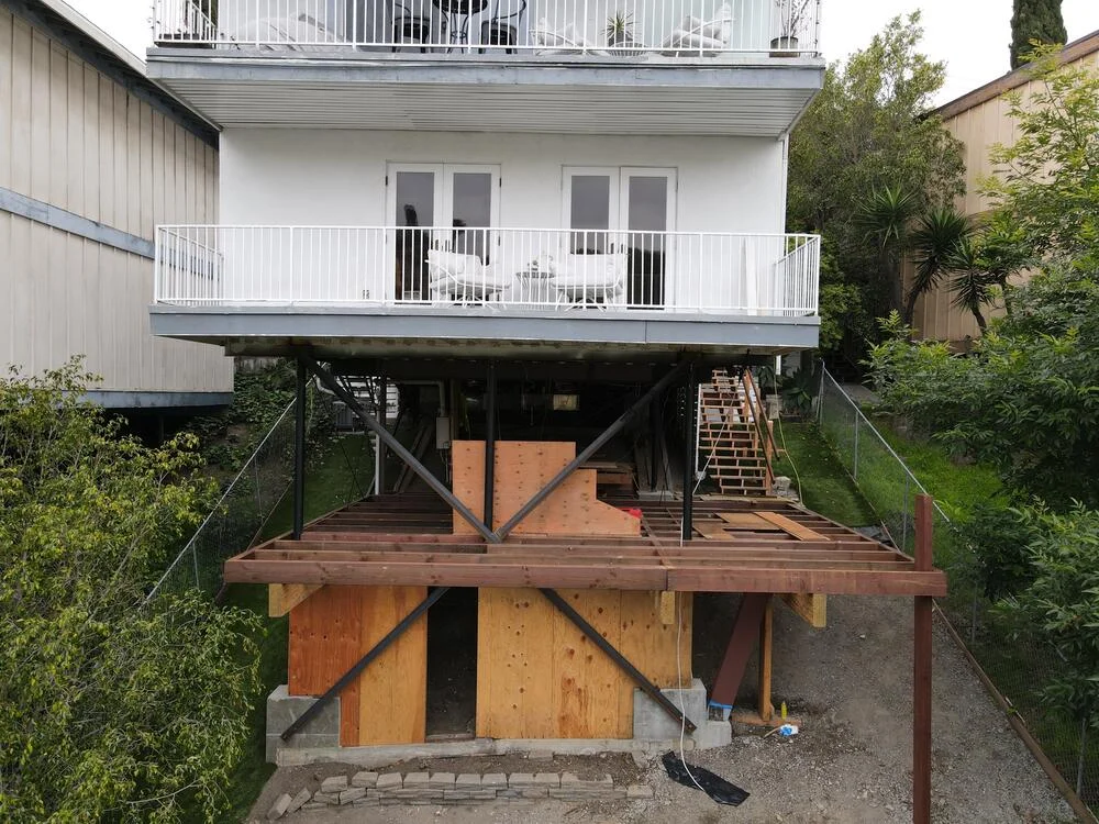Elevated Pilings Or Stillts Foundation Repair New Albany In