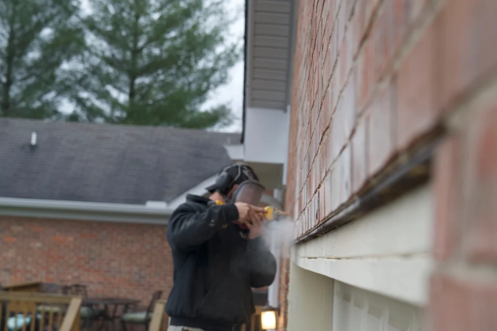 Garage Lintel Repair La New Albany In