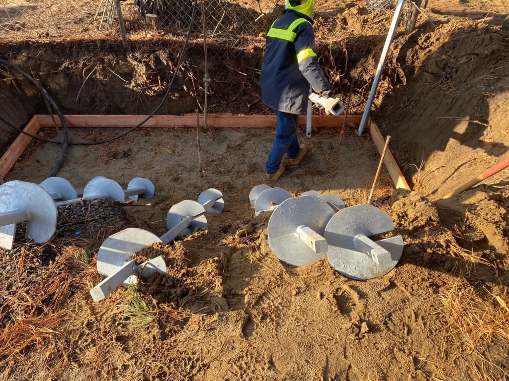 Helical Pier Installation New Albany In
