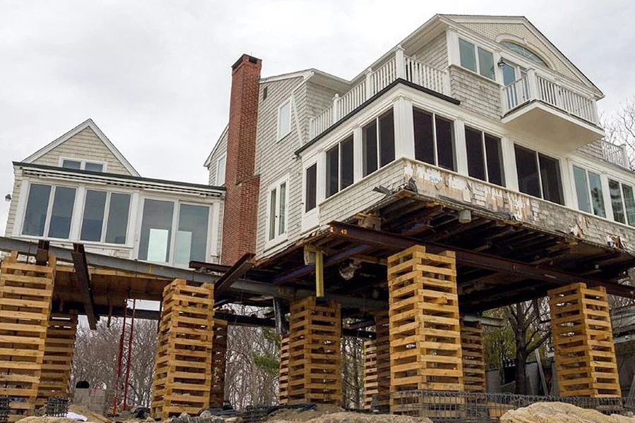 House Raising Or Lifting New Albany In