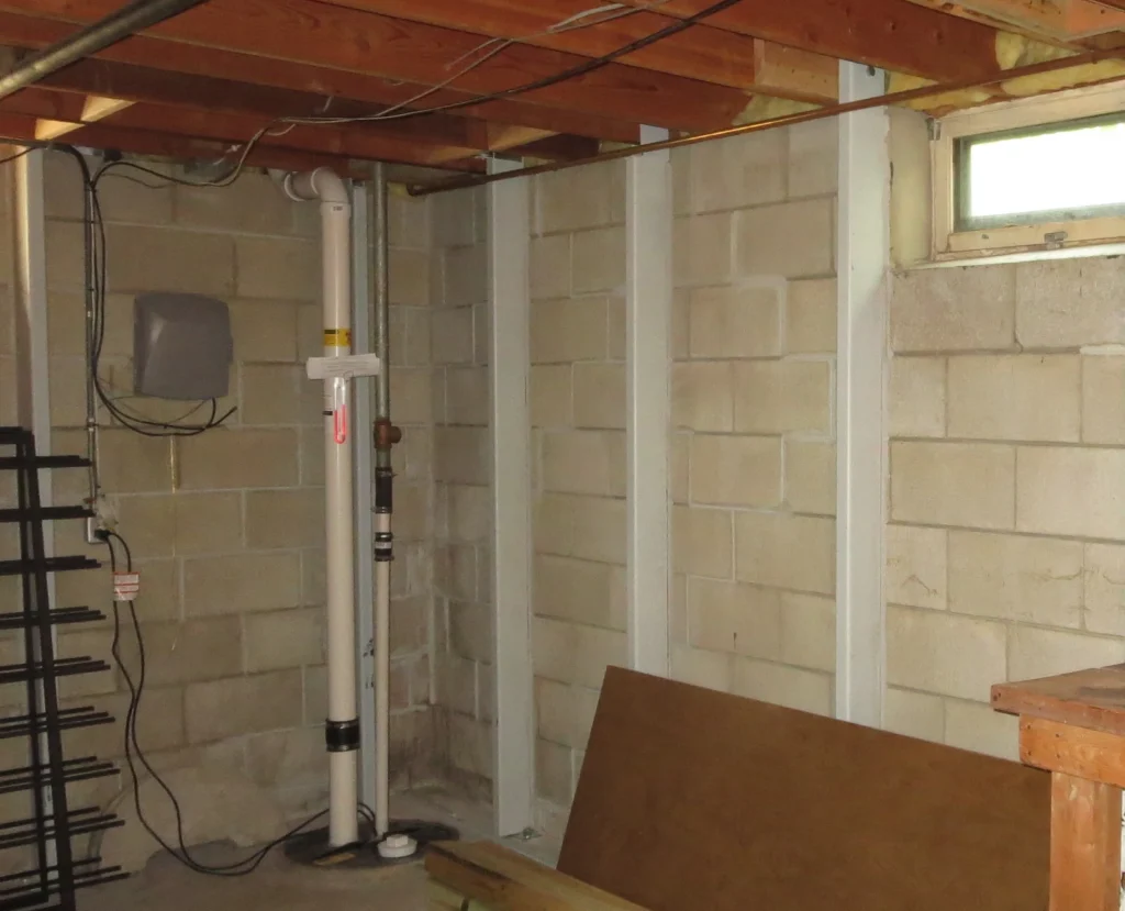 Power Brace Foundation Wall Support New Albany In