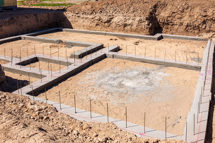 Pre Construction Pier Installation New Albany In