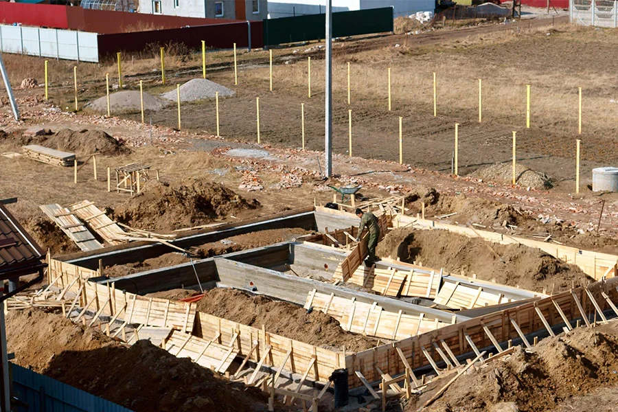 Pre Construction Pier Installation New Albany In